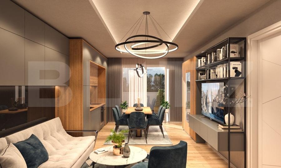 Apartament modern, semifinisat, cu 2 camere, 43,4mp, Apahida - 3
