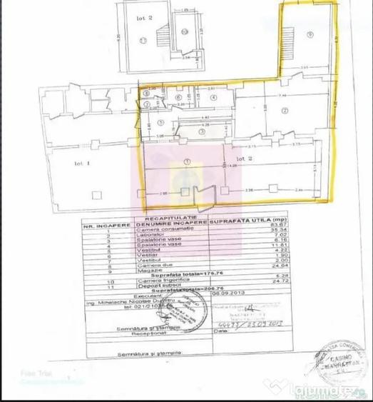 Spațiu comercial, de 206 mp, în Ștefan cel Mare