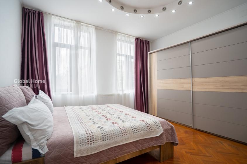 Apartament cu 6 camere circular, mobilat în Cișmigiu