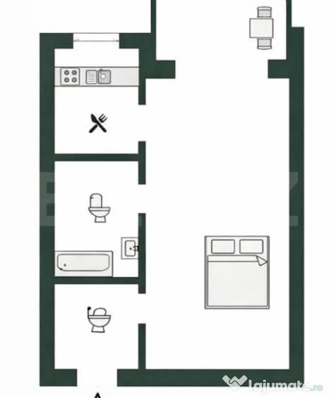 Casă cu 5 camere cu Teren 400 Mp în Central