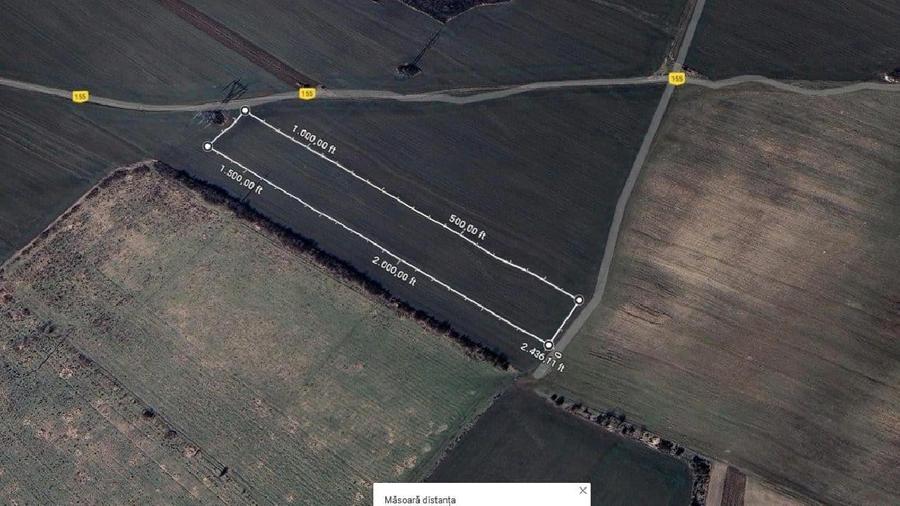 Teren agricol extravilan de 14600 mp, în Moșoaia