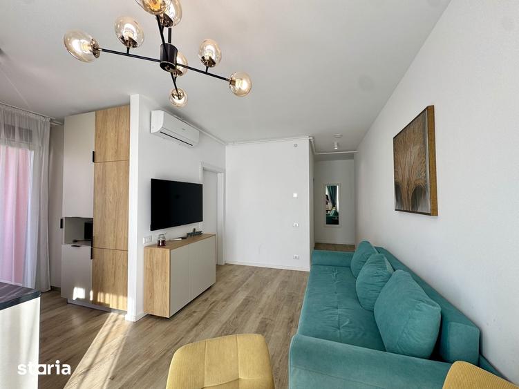 Apartament cu 2 camere semidecomandat în 6 Vânători