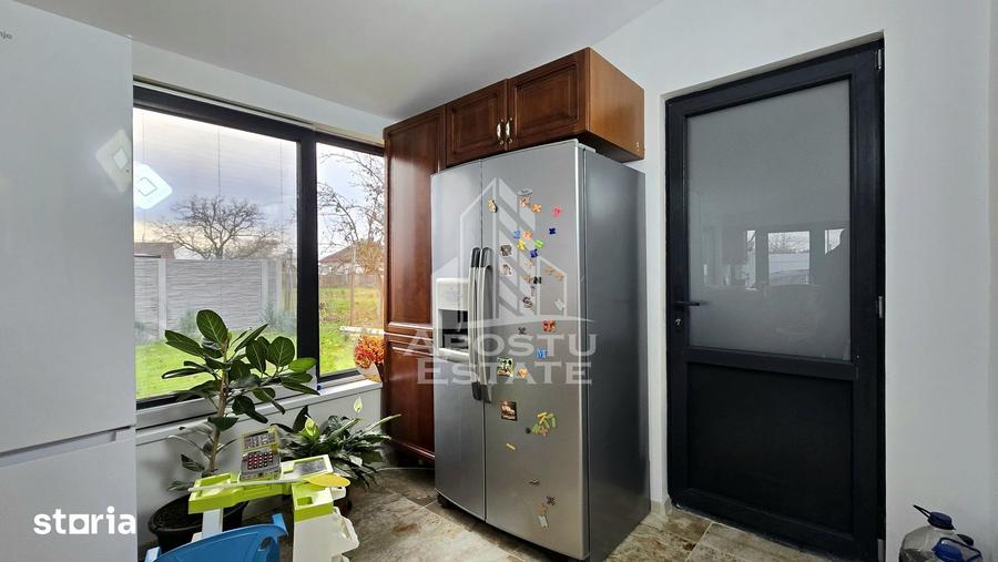 Casa individuala noua de vanzare, in vatra satului, 500 mp teren, Sag - 18