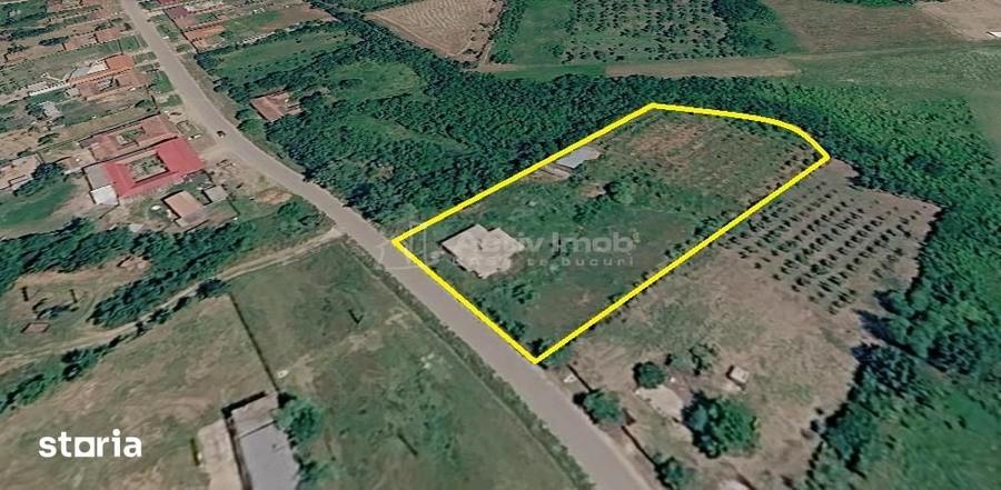Casă cu 3 camere cu Teren 5314 Mp în Răchitova