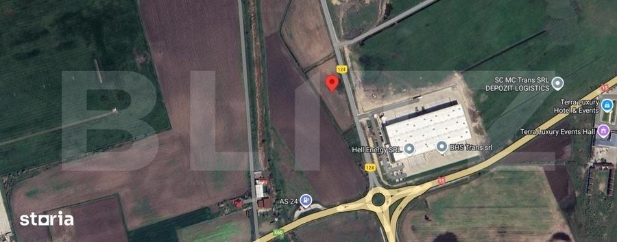 Teren de 5736 mp, în Central