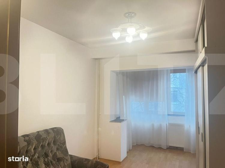 Apartament cu 3 camere decomandat, mobilat în Central