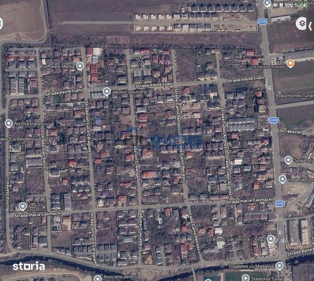Teren de vanzare Tunari Tarlaua 33 | 1.000 mp | Deschidere 20 ml | - 2