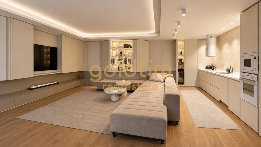 Apartament cu 3 camere decomandat, mobilat în Herăstrău