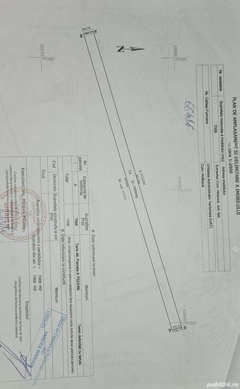 Teren de 7008 mp, în Holboca