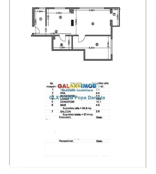 Apartament cu 2 camere în Mihai Bravu