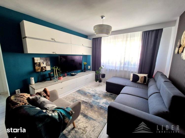 Apartament cu 3 camere si doua dormitoare, 67 mp, etaj intermediar - 2