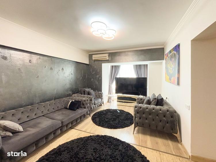Apartament cu 3 camere, mobilat în Unirii