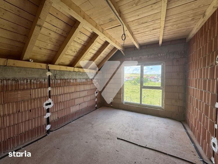 Casa noua 4 camere 3 bai 120 mp si teren 340 mp Sura Mare Sibiu - 1