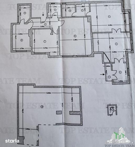 Apartament cu 4 camere în Ștefan cel Mare