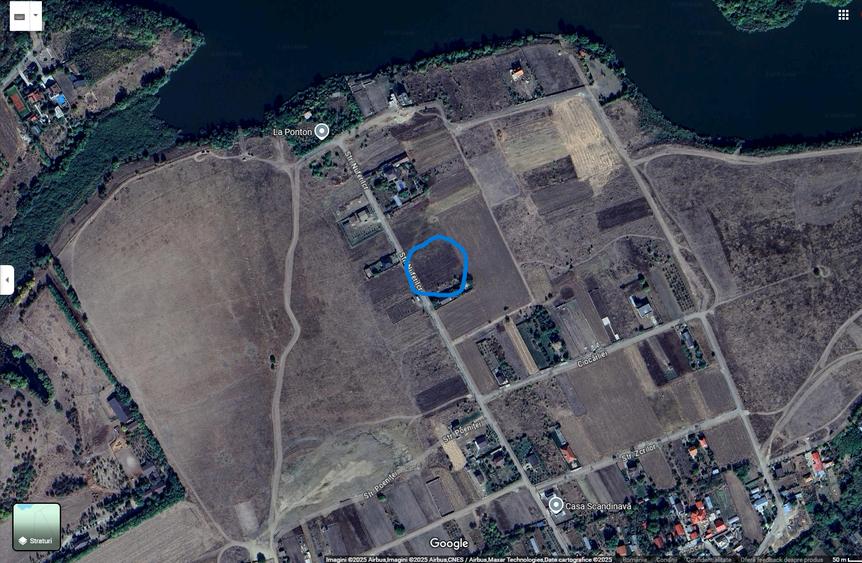 Teren Construcții intravilan de 1000 mp, în Grădiștea