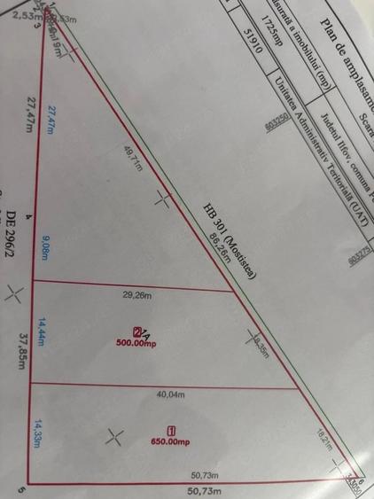Teren de 570 mp, în Petrăchioaia