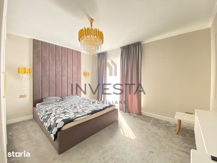 Apartament cu 4 camere semidecomandat, mobilat în Borhanci