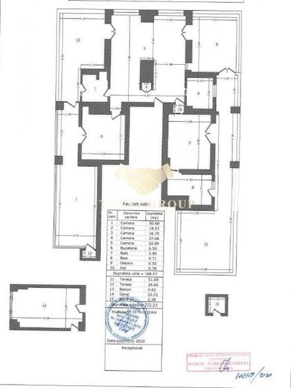 Apartament cu 5 camere decomandat în Grădina Icoanei