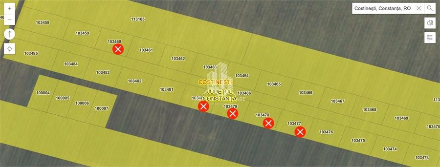 Teren agricol intravilan de 427 mp, în Exterior Vest