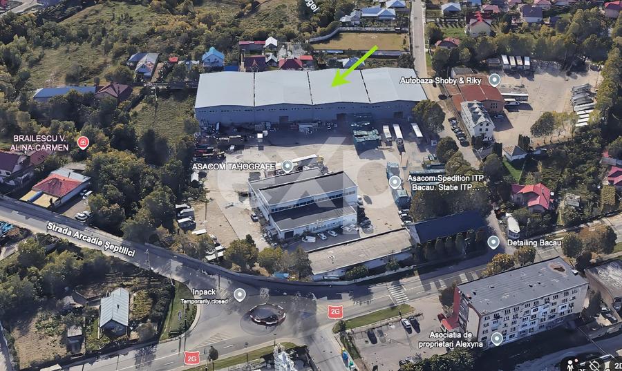 Spațiu industrial, de 4,400 mp, în Mărgineni