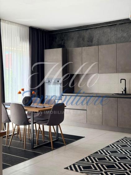 Apartament cu 2 camere semidecomandat, mobilat în Florești