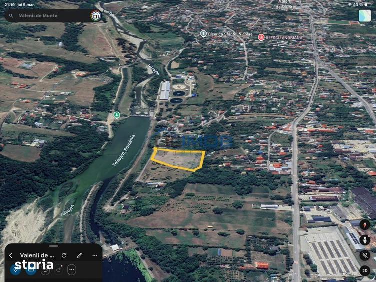Teren de 9123 mp, în Central