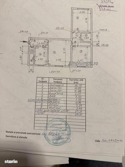 Apartament 3 camere, 58 mp Giulesti - Gata de mutat - 8