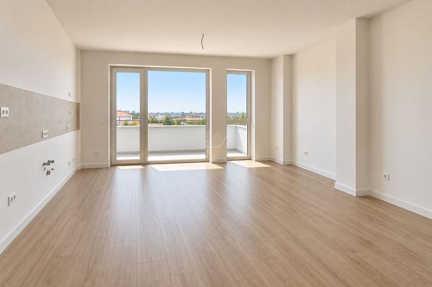 Apartament cu 2 camere decomandat în Giroc