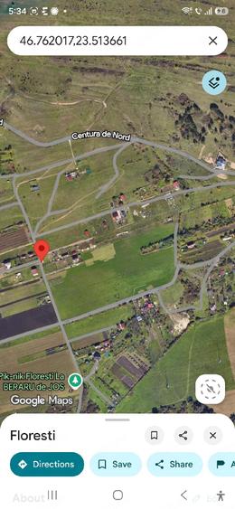 PF vind teren Intre case, de 570mp extravioan Floresti, linga Donath Park - 1