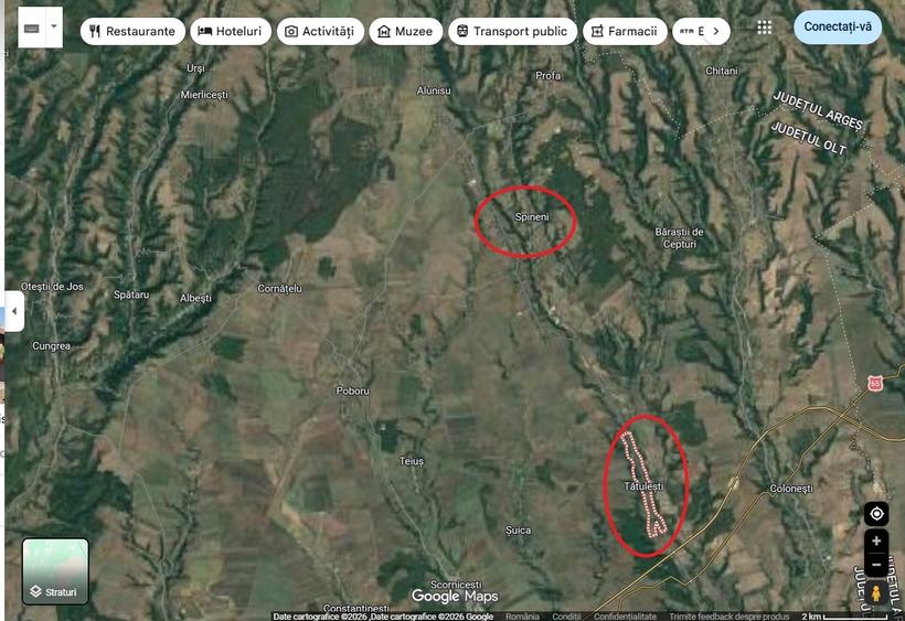Teren agricol extravilan de 30.030000686646 mp, în Tătulești