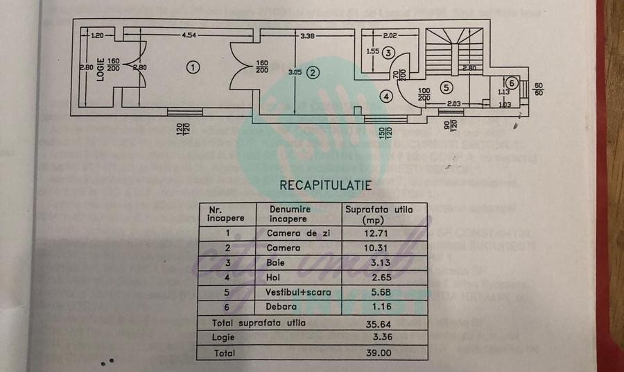 Apartament cu 4 camere semidecomandat, mobilat în Cișmigiu