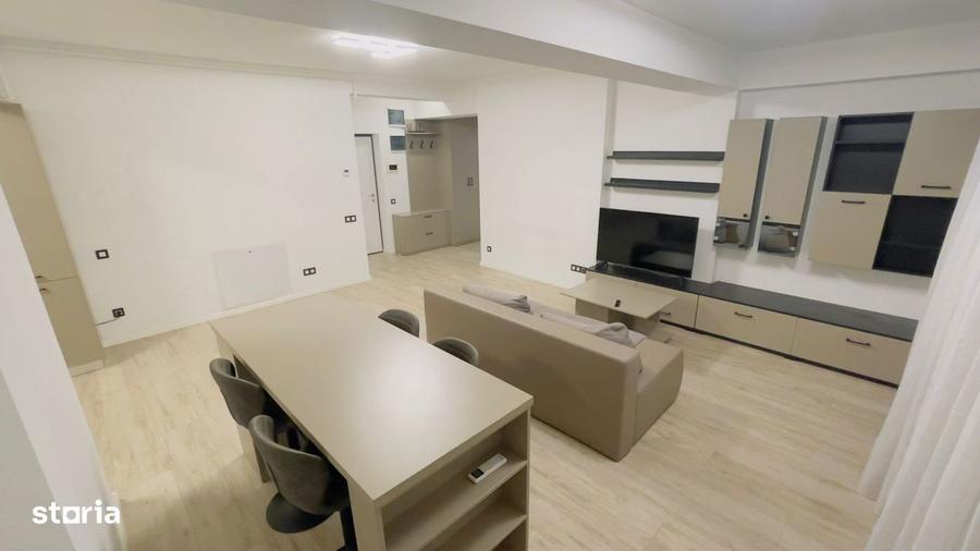 Apartament cu 2 camere semidecomandat, mobilat în Străulești