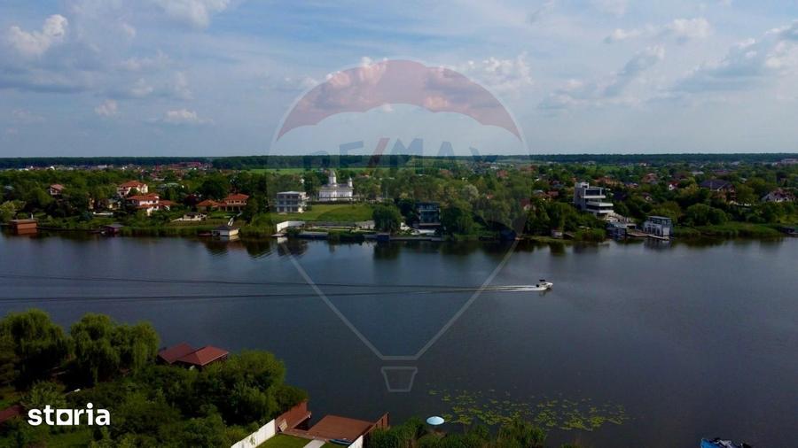 Vila la Lacul Snagov deschidere 21 ml, ponton propriu - 16