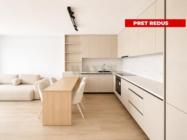 Apartament cu 2 camere semidecomandat, mobilat în Florești