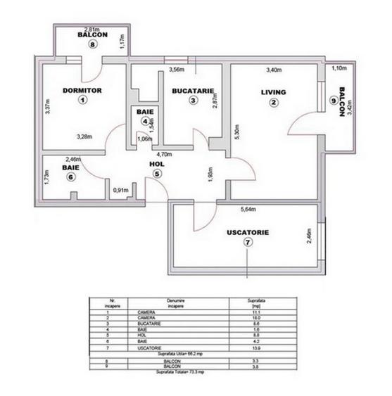 Apartament 3 camere in Turnisor - 8