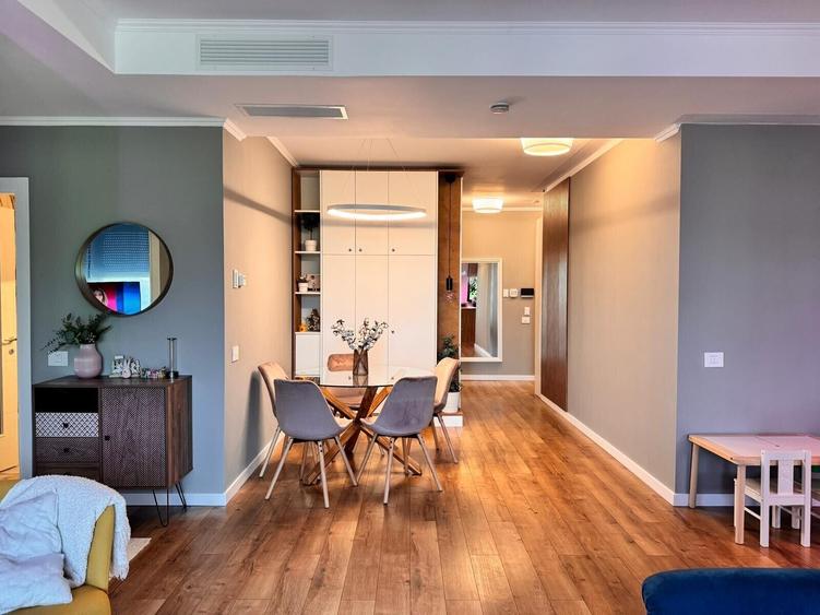 Apartament cu 3 camere decomandat, mobilat în Bucureștii Noi