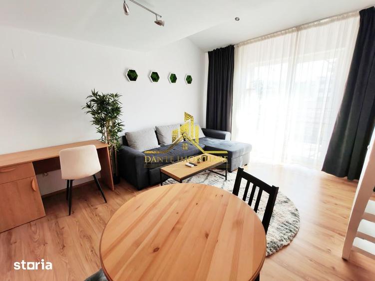 Apartament cu 2 camere semidecomandat, mobilat în Iris