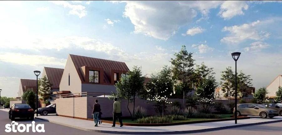 Casă cu 5 camere cu Teren 350 Mp în Balotești
