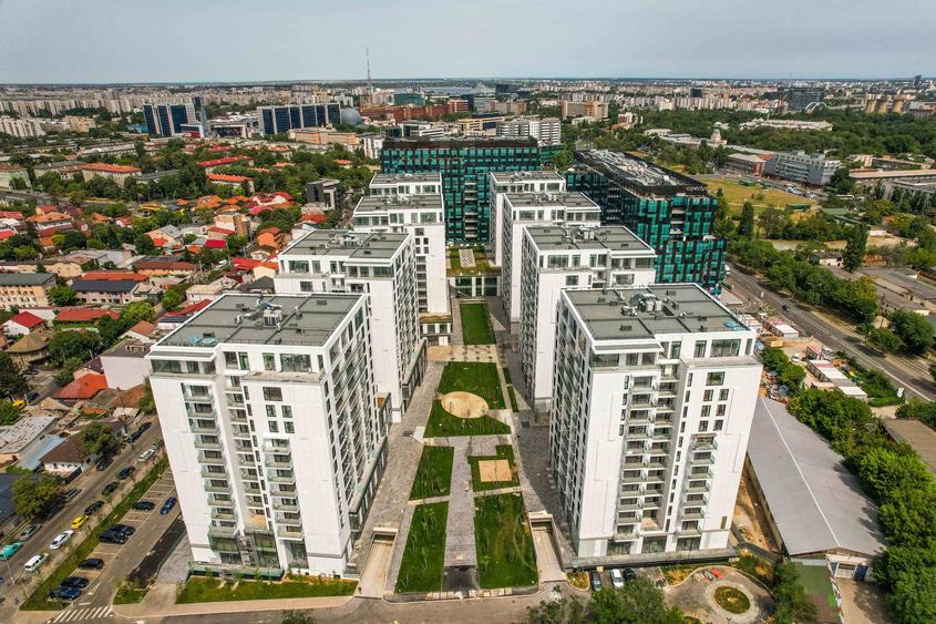 Penthouse 4 camere One Cotroceni Park | terasa generoasa | Metrou Acad. Militara - 21