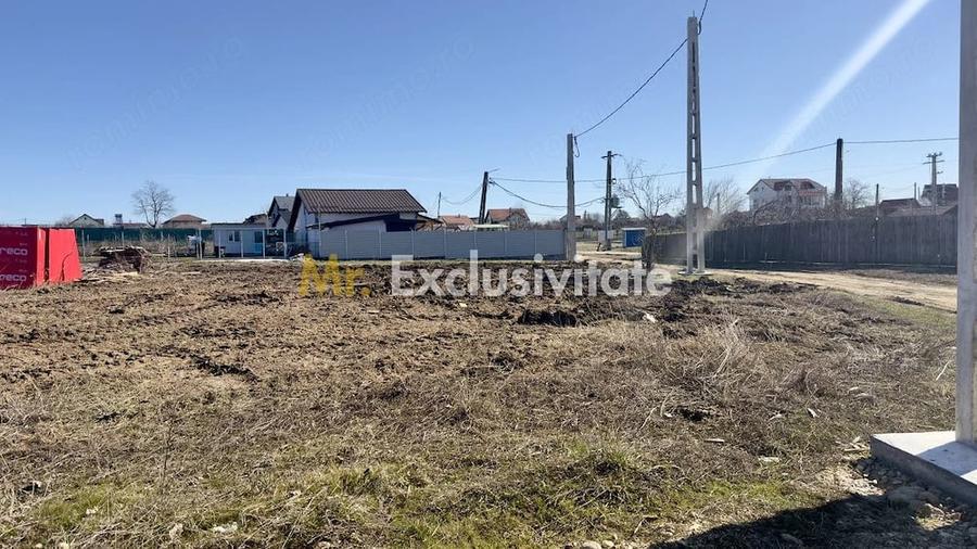 Teren de 533 mp, în Albota