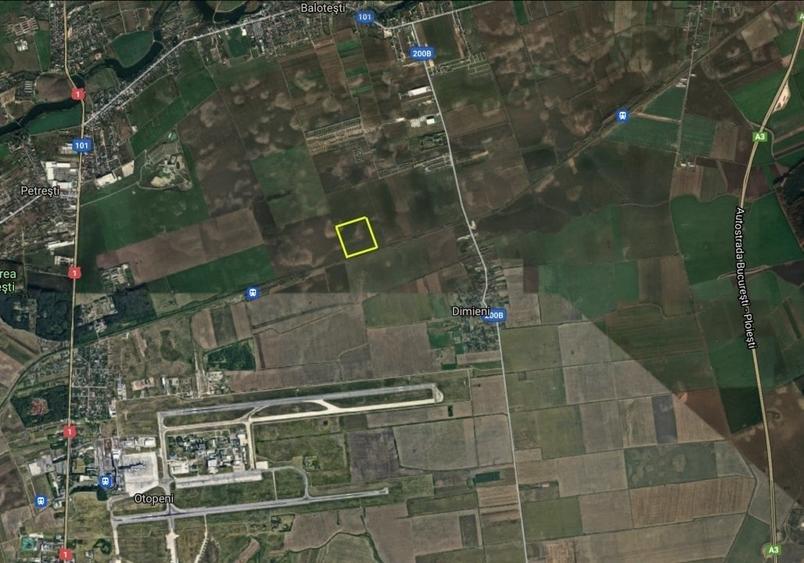 Teren agricol extravilan de 142629 mp, în Balotești