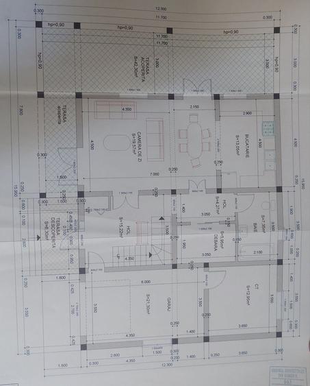 Casă cu 3 camere în Mitocu Dragomirnei