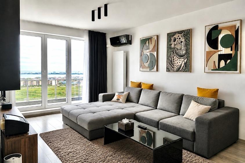 Apartament cu 2 camere decomandat, mobilat în Tomis Plus