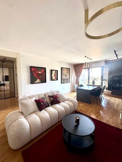 Apartament cu 2 camere semidecomandat, mobilat în Barbu Văcărescu