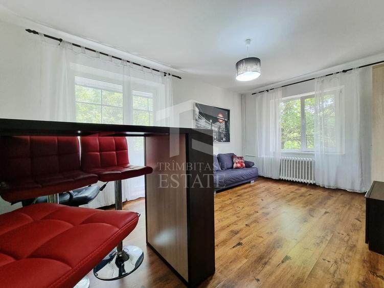 Apartament cu 2 camere decomandat, mobilat în P-ța Gorjului