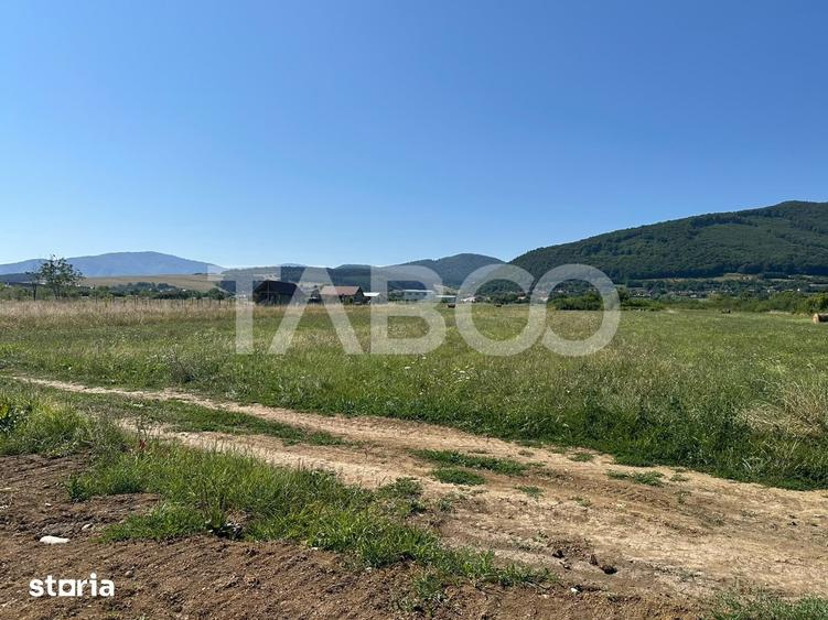 Teren intravilan cu utilitati in apropiere Comision 0% Poplaca Sibiu - 3