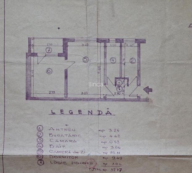 Apartament cu 2 camere în Rogerius