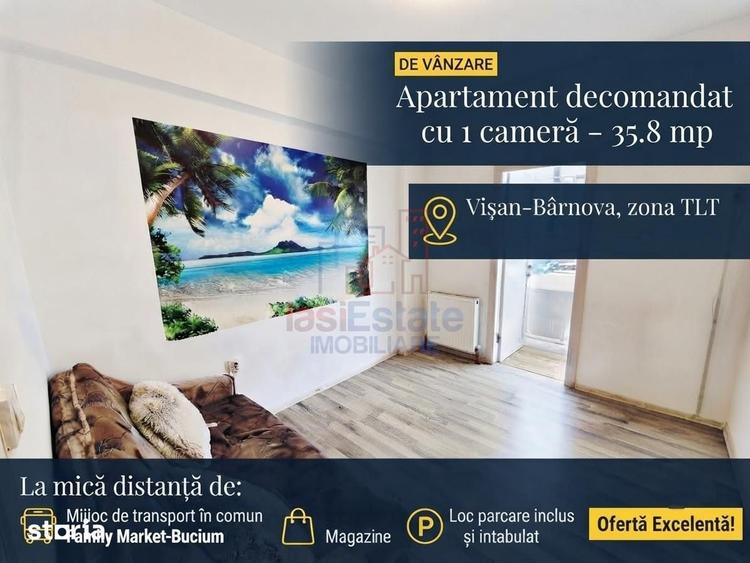 Garsonieră decomandată în Bârnova
