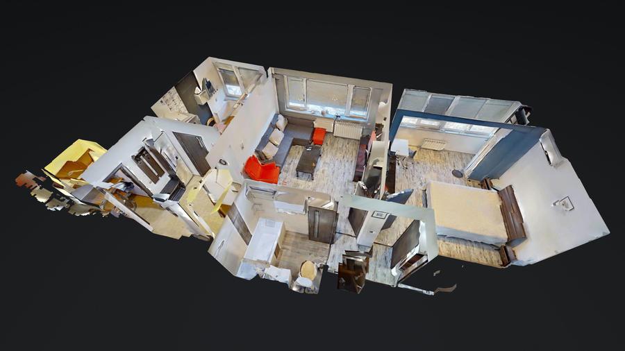 Apartament cu 2 camere semidecomandat în Gara de Nord