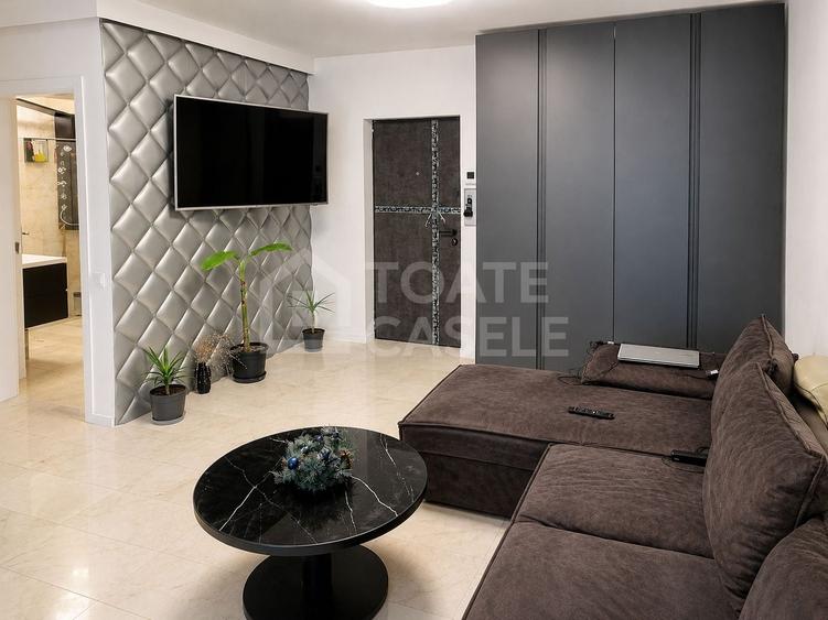 Apartament cu 2 camere decomandat, mobilat în Borhanci